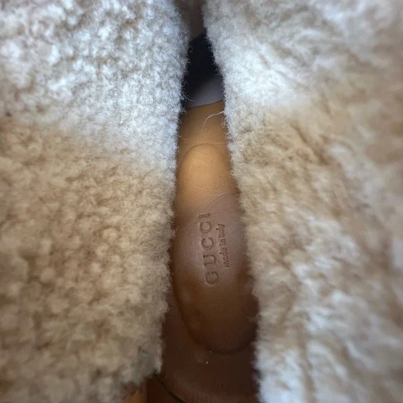 Black Leather GUCCI boots - Picture 12 of 14